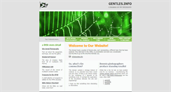 Desktop Screenshot of gentles.info